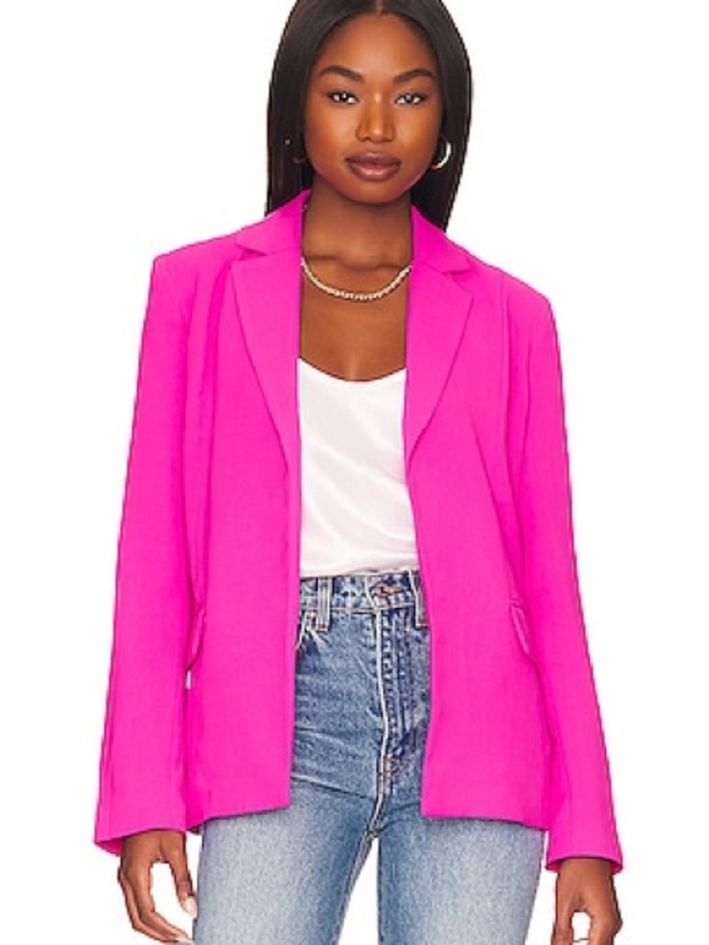 Steve Madden Payton Hot Pink Blazer Jacket